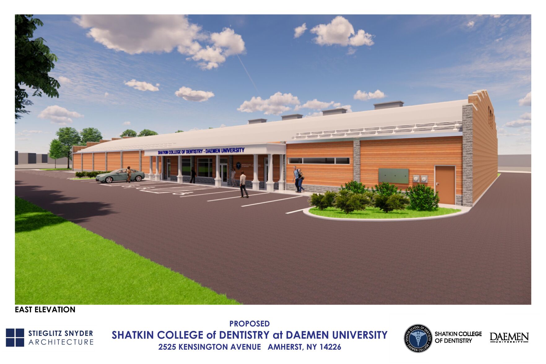 Shatkin College of Dentistry rear rendering